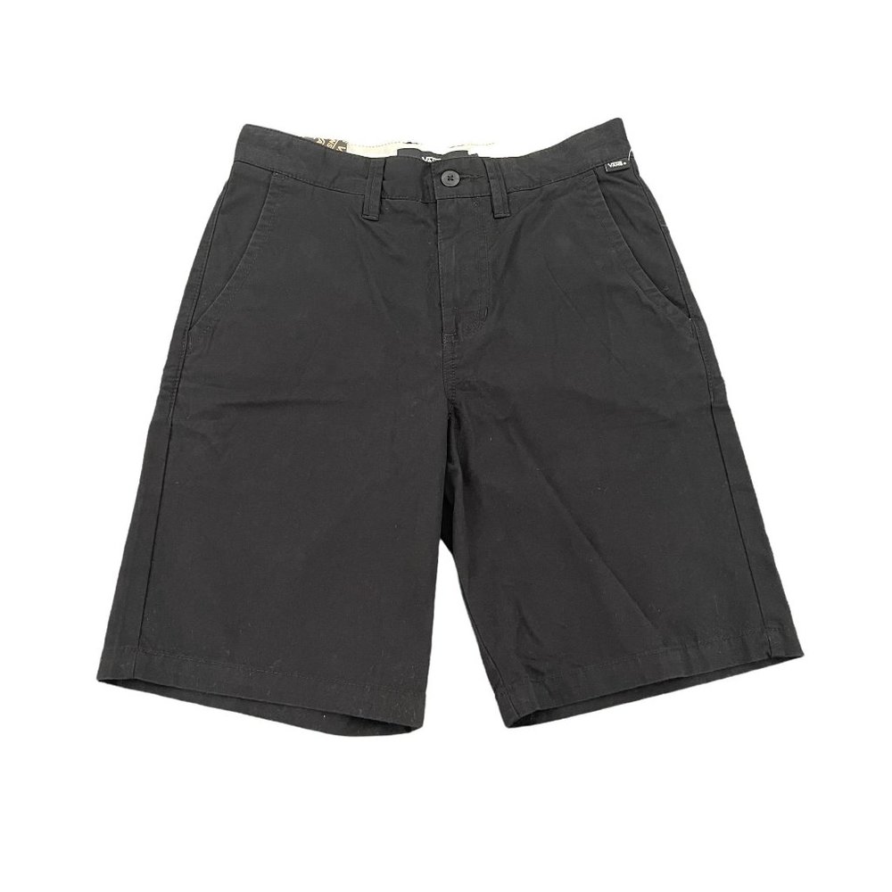 Vans Youth Black Shorts, Size 26 NWT